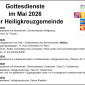 Gottesdienste im Mai