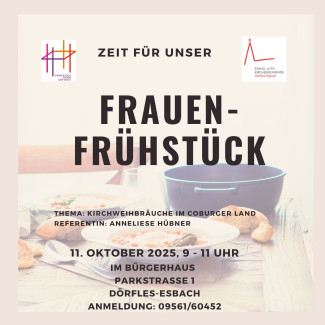 Frauenfrühstück am 11.10.2025