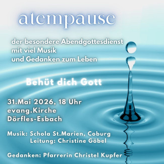 Atempause 31.05.2026