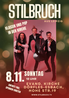 Stilbruch 08.11.2026 